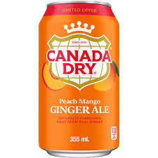 Canada Dry Peach Mango Ginger Ale