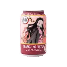Sparkling Water Demon Slayer - Strawberry Flavor