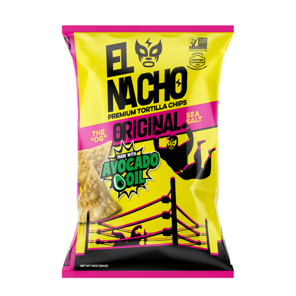 El Nacho Premiun Tortilla Chips Original Sea Salt