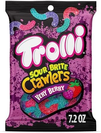 Trolli sour bite crawlers very berry