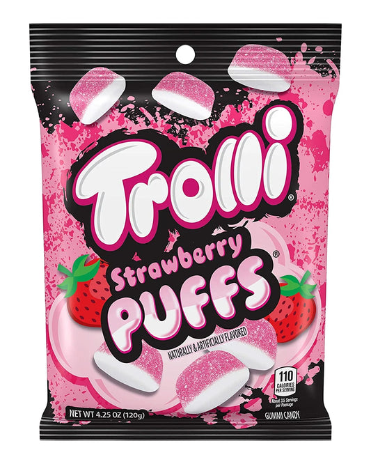 Trolli strawberry puffs