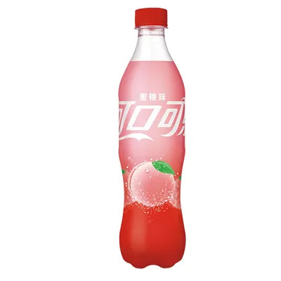 Coca Cola Peach Bottle