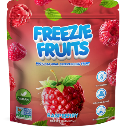 Freeze fruits raspberry
