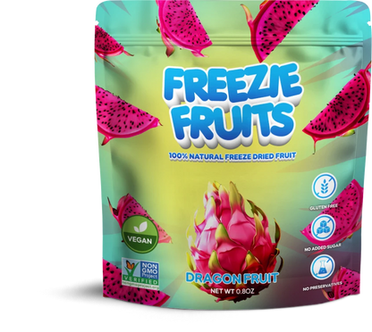 Freeze fruits dragon fruit