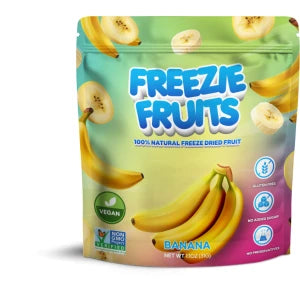 Freeze fruits banana