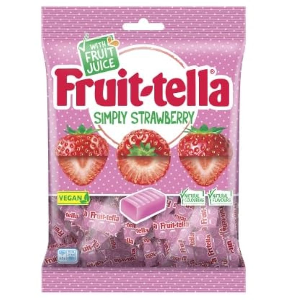 Fruit-tella simply strawberry