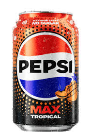Pepsi Max Tropical No Sugar