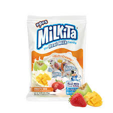 Milkita The Real Milk Candy Fruity Mix - Honeydew Mango Strawberry