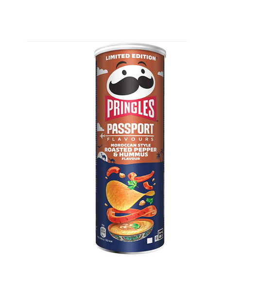 Pringles roasted pepper & hummus