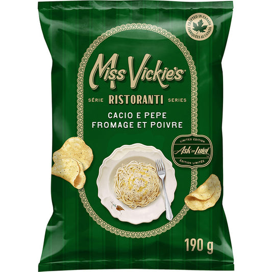 Miss Vickie’s Cacio E Pepe Chips 190g