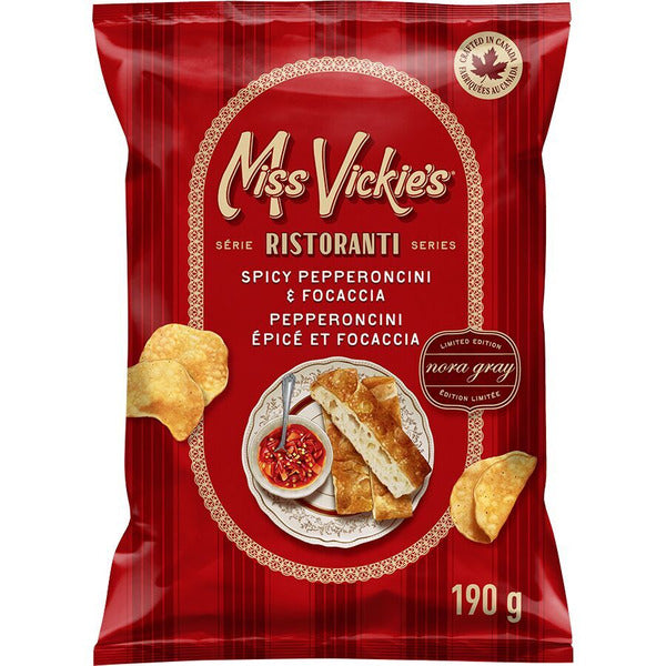 Miss Vickie’s Spicy Pepperoncini & Focaccia 190g