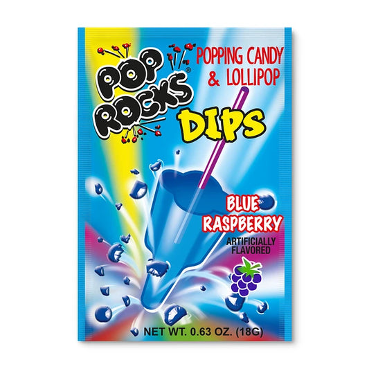 Pop Rocks Dips Blue Raspberry