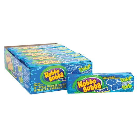 Hubba Bubba Gum Sour Blue Raspberry