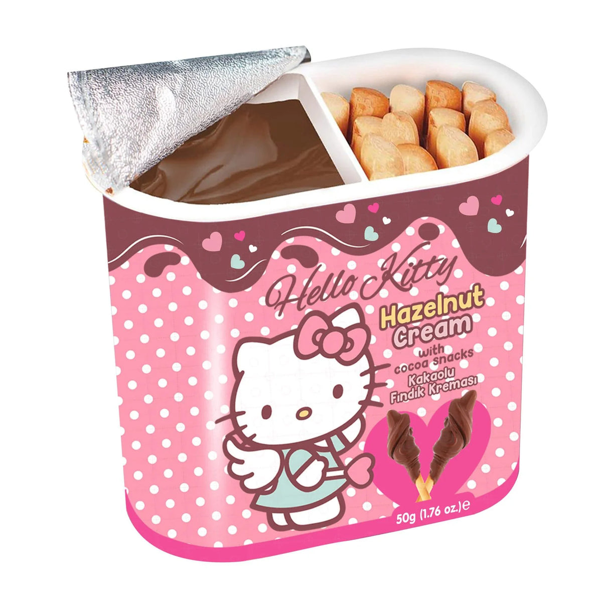 Hello Kitty Breadsticks and Hazelnut Cocoa Spread