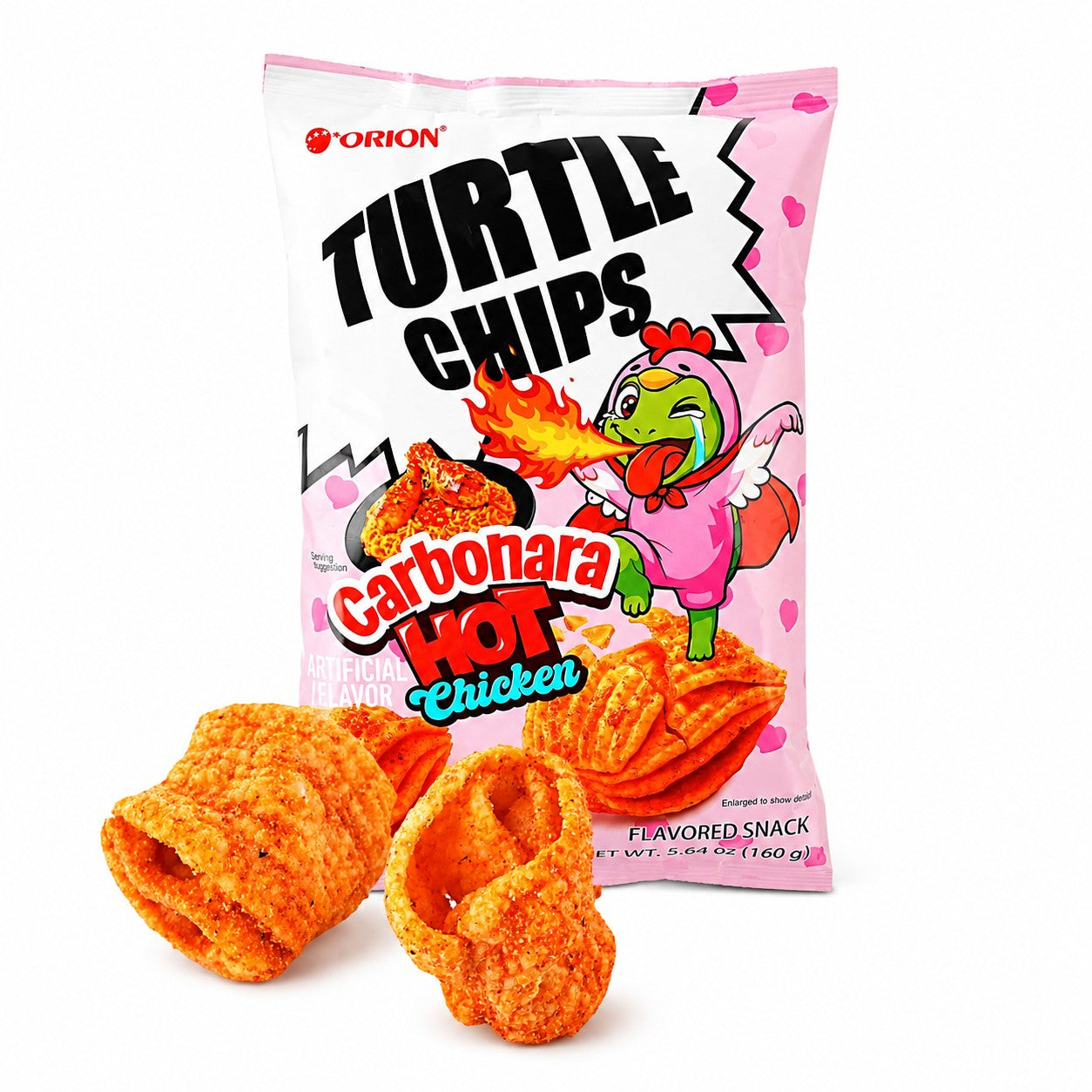 Turtle Chips Carbonara Hot Chicken