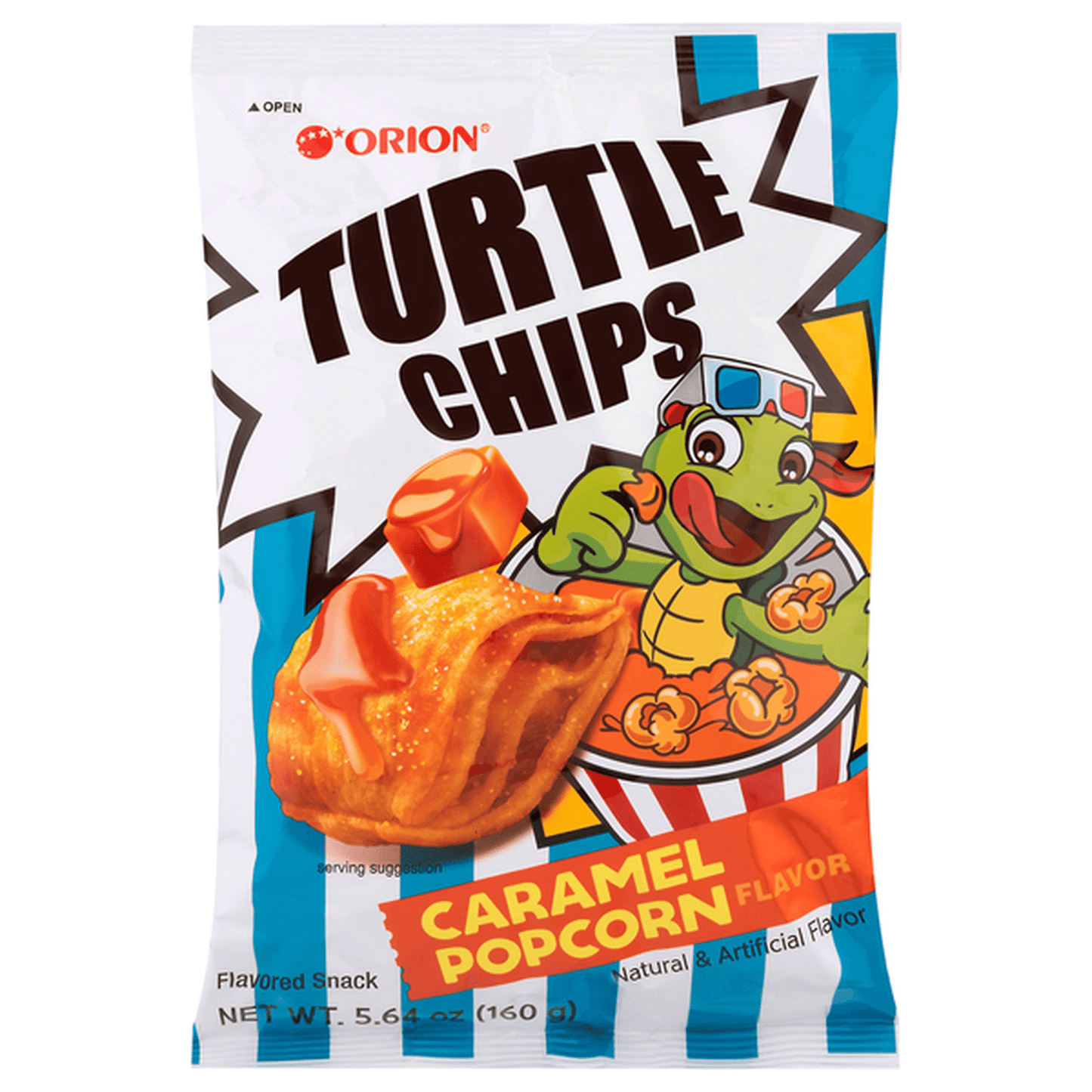 Turtle Chips Caramel Popcorn