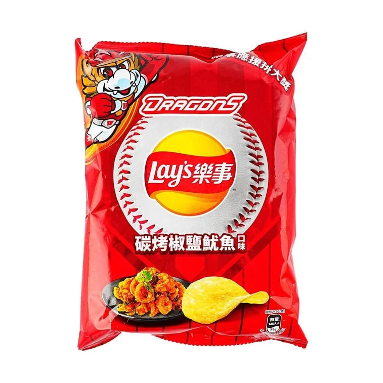 Lays Grilled Salt & Pepper Squid Flavor