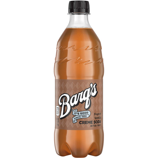 Barq’s French Vanilla crème soda