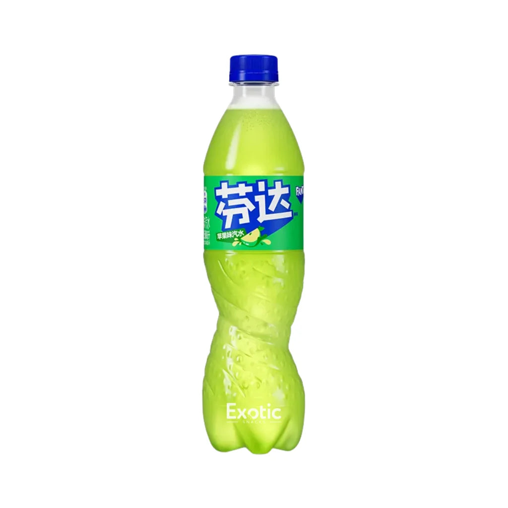 Fanta Green Apple bottle
