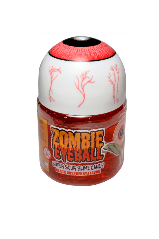 Sour slime candy zombie eyeball