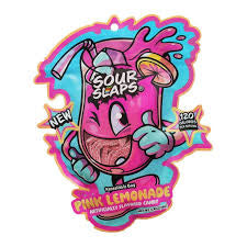 Sour Slaps pink lemonade