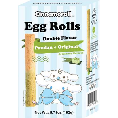 Cinnamoroll Egg Roll Cookies Pandan + Original