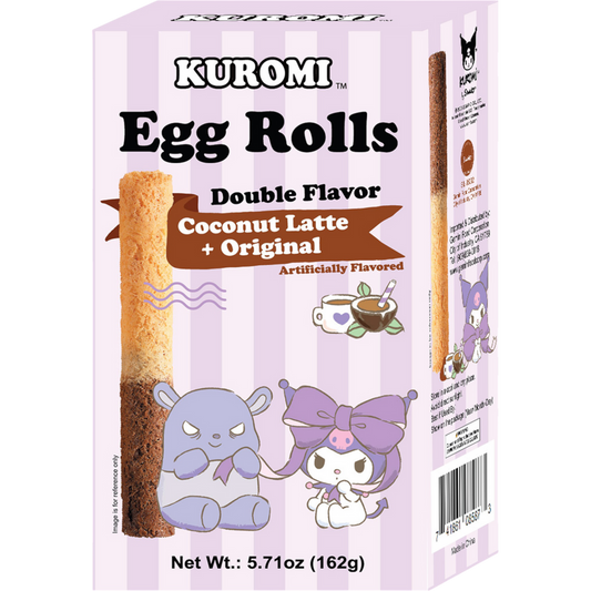 Kuromi Egg Roll Cookies Coconut Latte+ Original