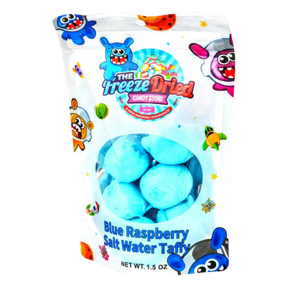 Blue Raspberry Salt Water Taffy / The Freeze Dried Candy Store