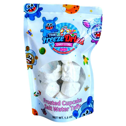 Frosted Cupcake Salt Water Taffy / The Freeze Dried Candy Store