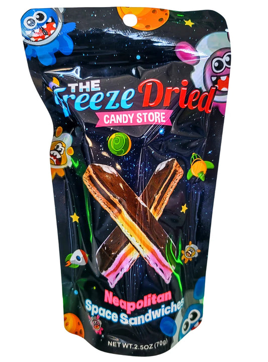 Neapolitan Space Sandwiches/ The Freeze Dried