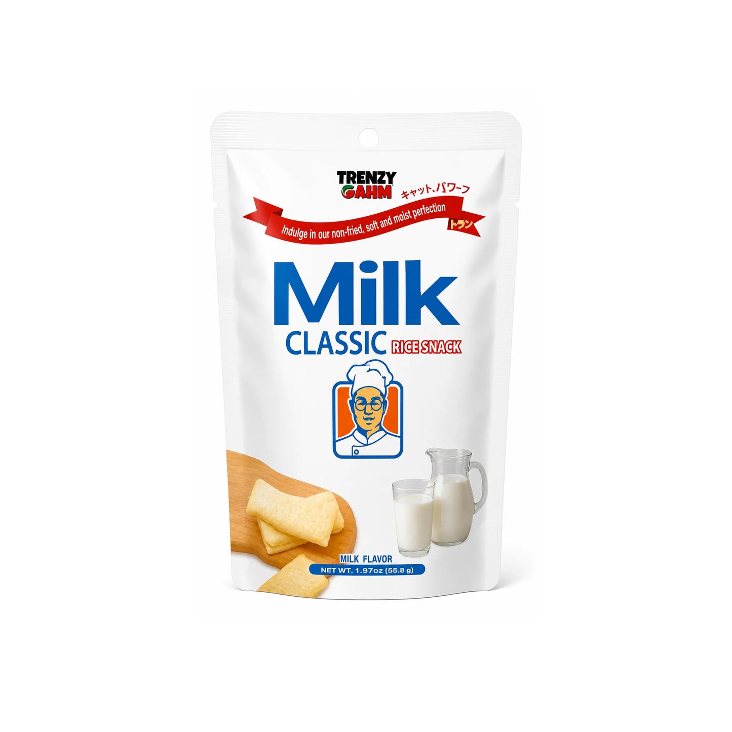 Milk Classic Rice Snack Original 55g