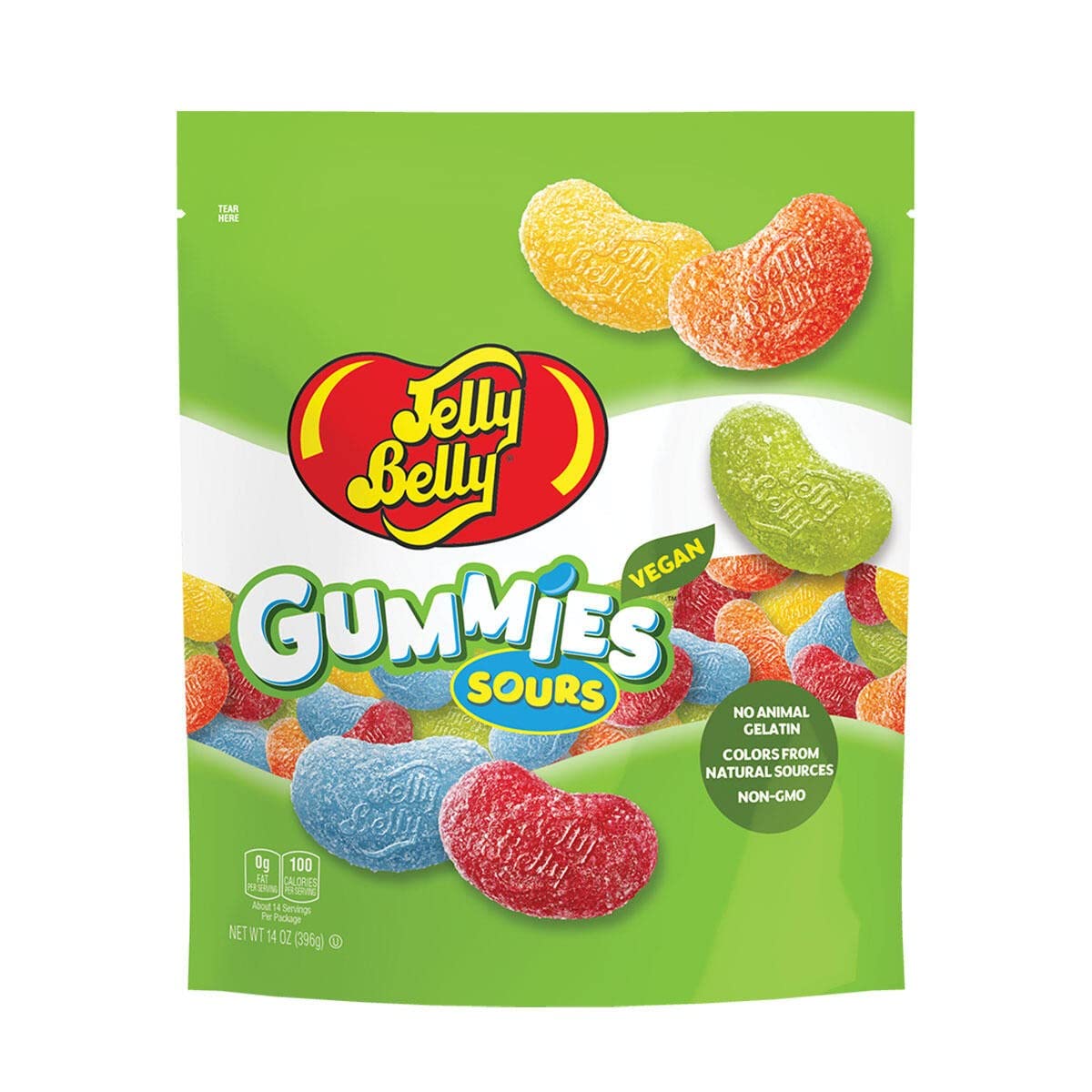 Jelly Belly Gummies Sour Vegan