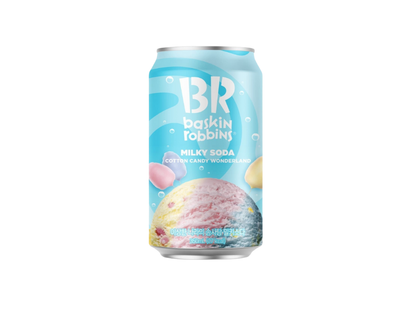 Baskin Robbins Cotton Candy Milky Soda