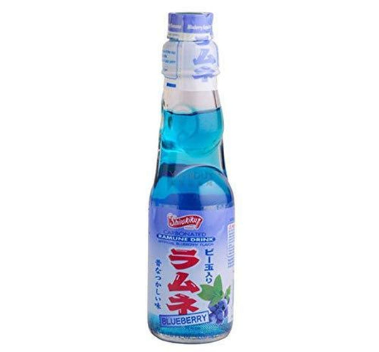 Shirakiku Carbonated Drink - Blueberry