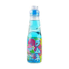 Ramune Carbonated Soft Drink - Hawaiian Blue