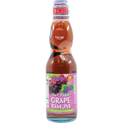 Honey Bee Grape Ramune Carbonated Drink