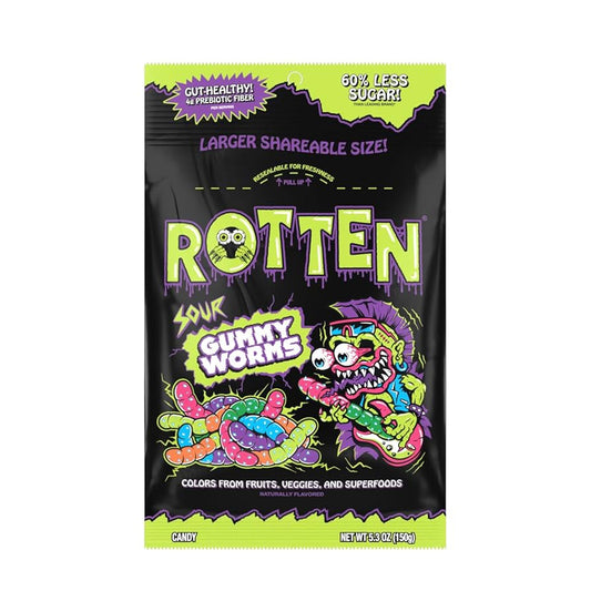 Rotten Sour Gummy Worms