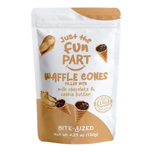 Cookie Butter Waffle Cones