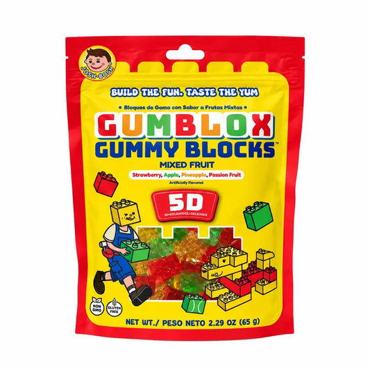 Gumblox Gummy Blocks Mixed Fruit
