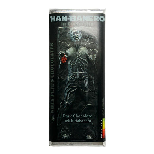 Willy Pete’s Chocolate Han-Banero in Carbonite Chocolate Bar