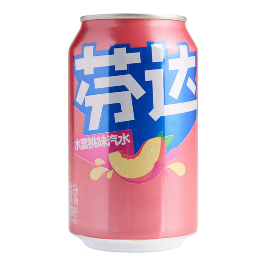 Fanta peach flavor