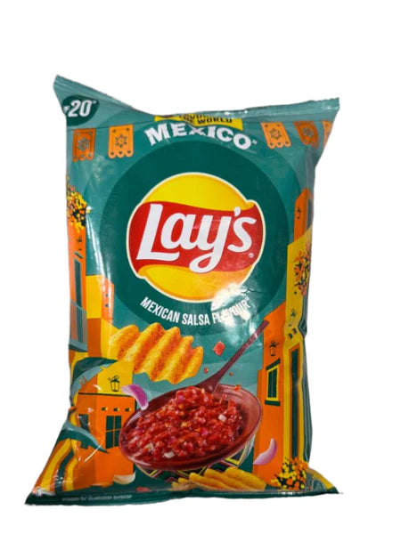 Lays Mexican salsa chips