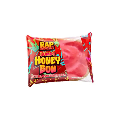Rap Snacks Big Back Honey Bun Strawberry