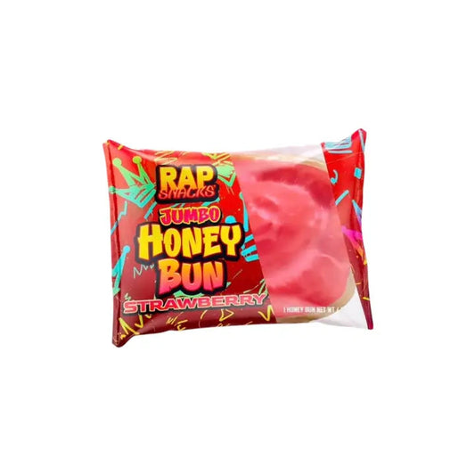 Rap Snacks Big Back Honey Bun Strawberry