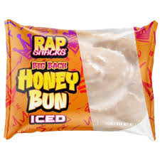 Rap Snacks Big Bag Honey Bun Iced