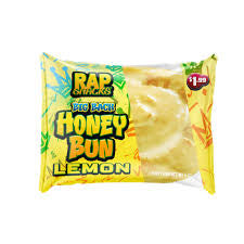 Rap Snacks Big Back Honey Bun Lemon
