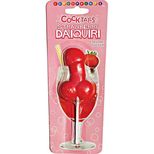 Cocktails strawberry flavored sucker