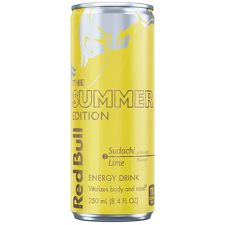 Red Bull Energy Drink Summer Edition Sudachi Lime