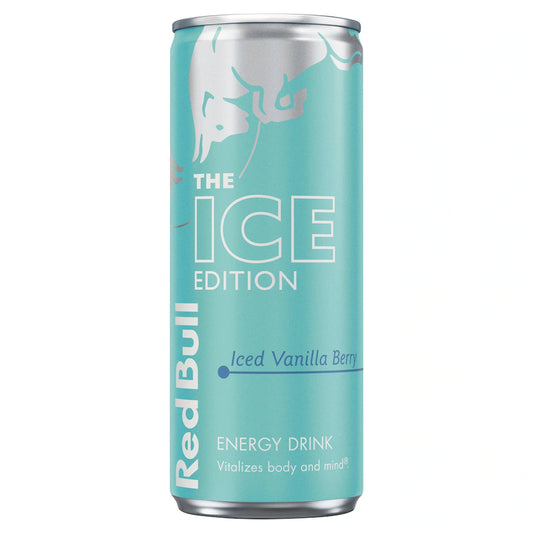 Red Bull Energy Drink Iced Edition Iced Vanilla Berry