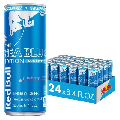 Red Bull sea blue edition